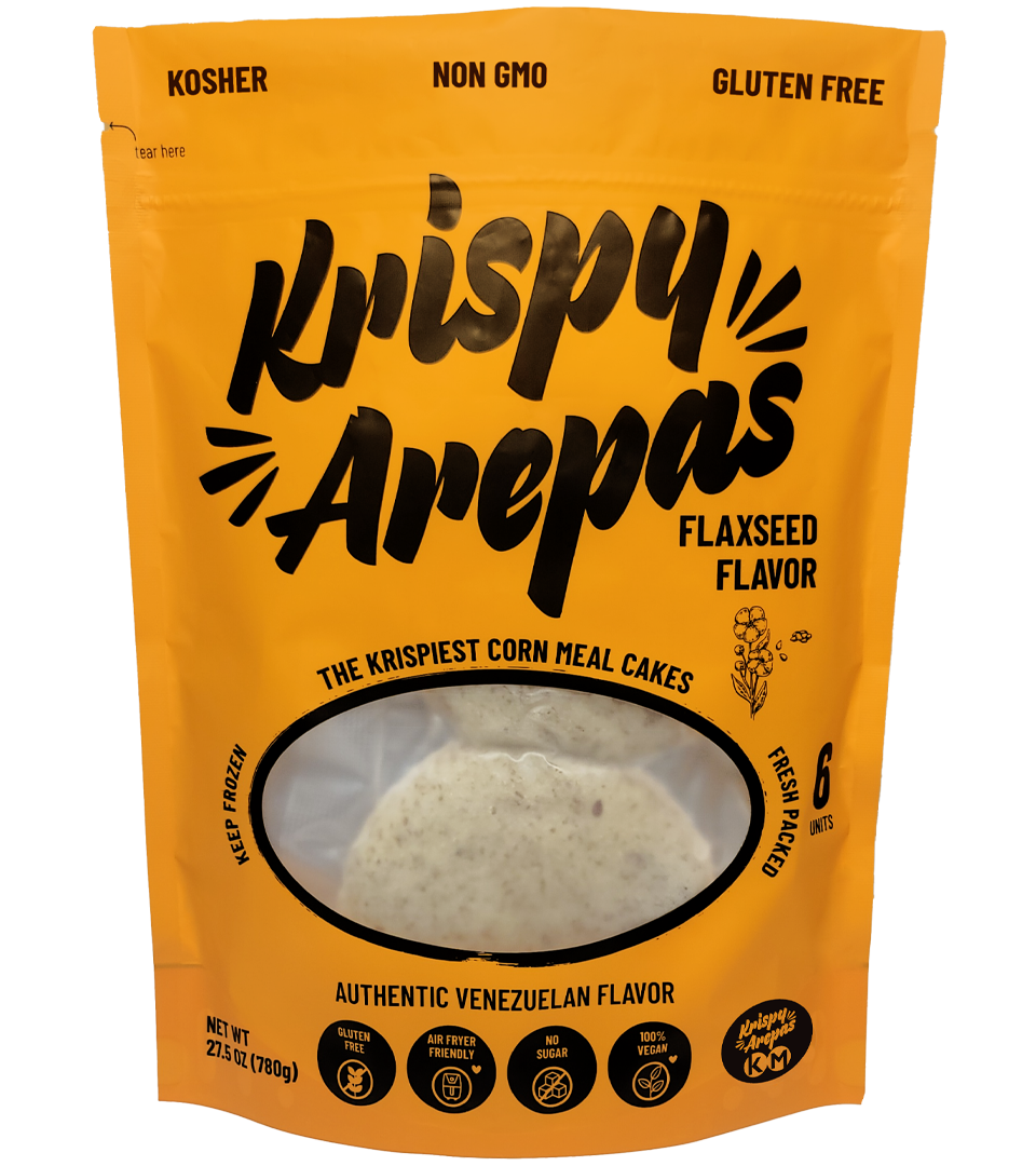 Krispy Arepas Flaxseed Flavor